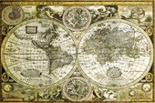 Historical World Map Map of the World