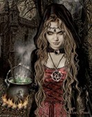 Ghostly Cauldron Victoria Frances