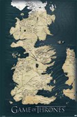 The Seven Kingdoms of Westeros Map Game of Thrones