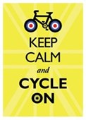 Keep Calm & Cycle On Keep Calm & Carry On