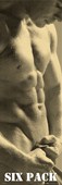 Six Pack Defined Male Torso