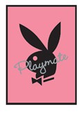 Pink Bunny Logo Playboy Playmate