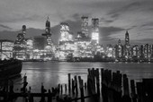 Manhattan View USA By Night